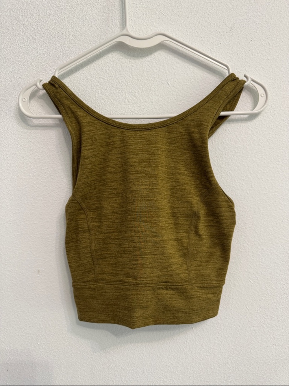 Joy Lab Women’s Olive Green Cropped Tank Top size L